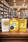Pack 3 Libros Mentalidad Emprendedora + Hábitos